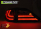 Preview: LED Lightbar Design Rückleuchten für Lexus RX III 350 09-12 schwarz/rauch mit dyn. Blinker